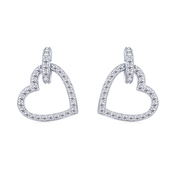 ˇMagic JewelryˇDainty Heart Shape Earrings