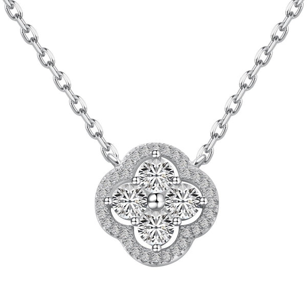ˇMagic JewelryˇExquisite Necklace With Four-Leaf Clover Flower Design