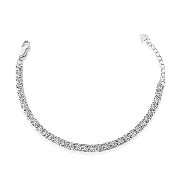 ˇMagic JewelryˇSparkling Radiant Princess Cut Tennis Bracelet