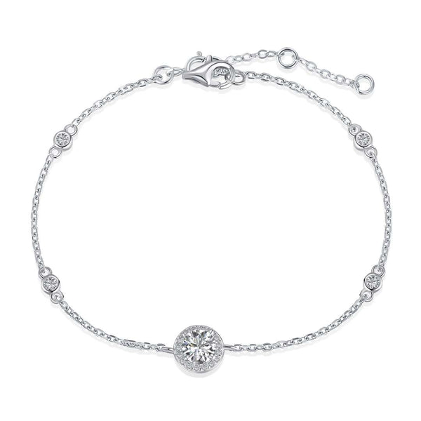 ˇMagic JewelryˇDazzling Round Cut Shape Bracelet