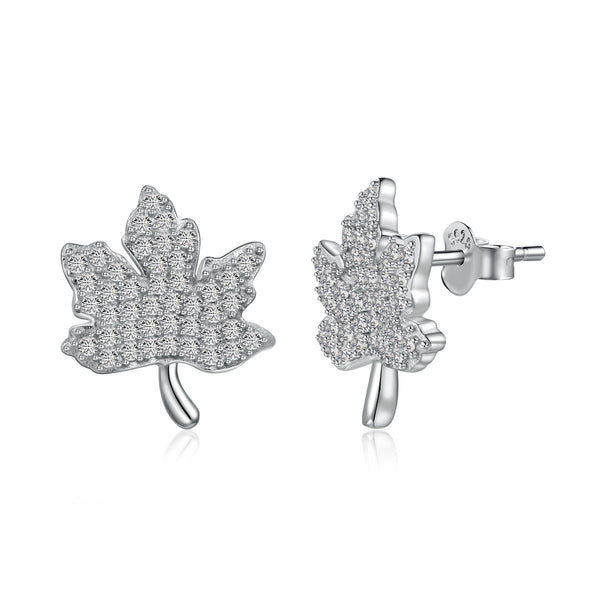 ˇMagic JewelryˇExquisite Maple Leaf Design Earrings