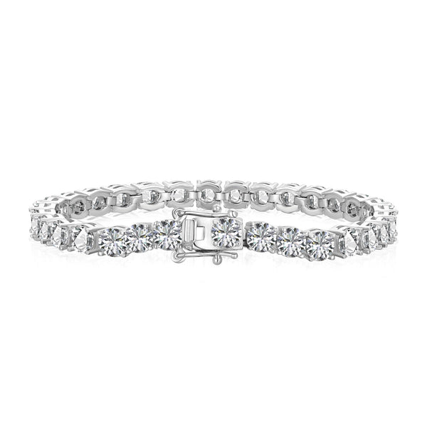 ˇMagic JewelryˇOrnate Sparkling Round Cut Wedding Bracelet
