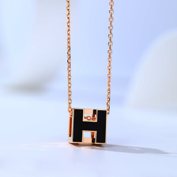 ˇMagic JewelryˇH CAGE PINK GOLD NECKLACE