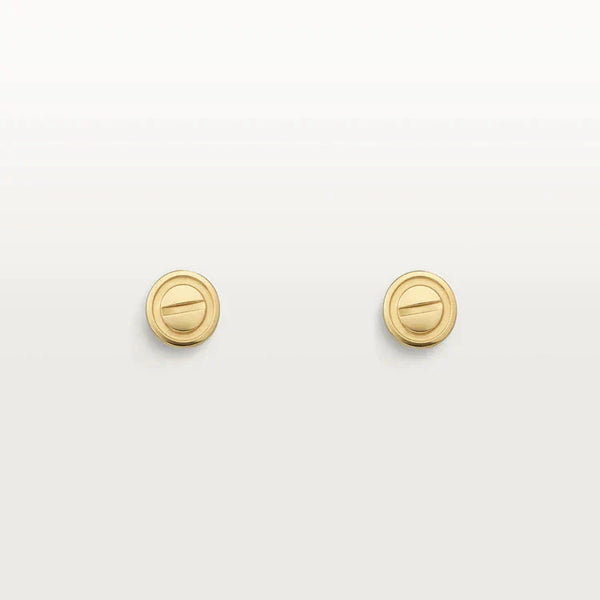 ˇMagic JewelryˇLOVE EARRINGS GOLD 10MM