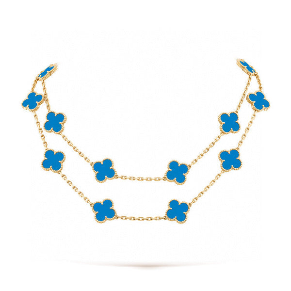 ˇMagic JewelryˇCLOVER 20 MOTIFS TURQUOISE GOLD