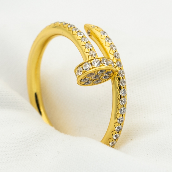 ˇMagic JewelryˇJUSTE RING 1.8MM GOLD DIAMONDS