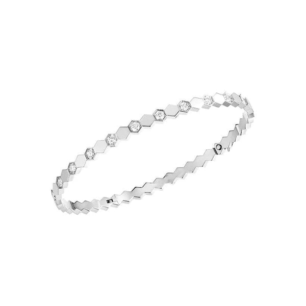 ˇMagic JewelryˇBEE LOVE SILVER DIAMOND BRACELET