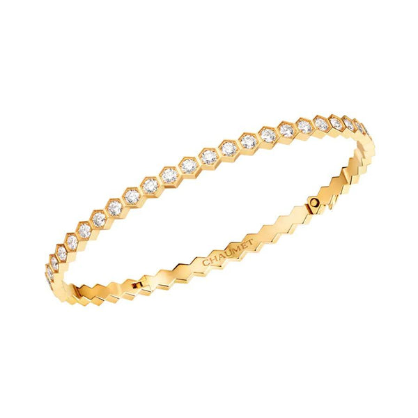 ˇMagic JewelryˇBEE LOVE GOLD BRACELET FULL DIAMOND