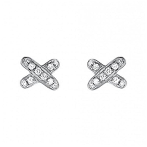 ˇMagic JewelryˇJEUX DE DIAMOND EARRINGS