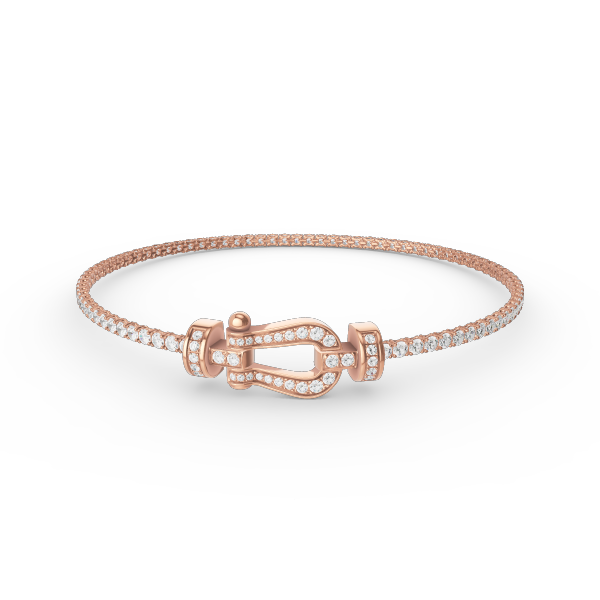 ˇMagic JewelryˇFORCE  HORSESHOE  DIAMOND TENNIS BRACELET