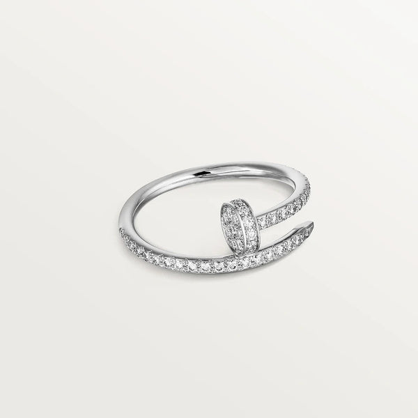ˇMagic JewelryˇJUSTE RING 1.8MM SILVER DIAMONDS